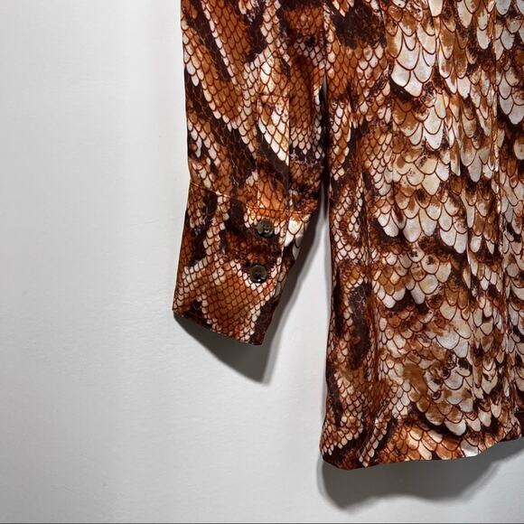 NANUSHKA Tess Cutout Snake-print Satin Mini Dress Size XS Vintage Snake NEW NWT - Picture 10 of 16